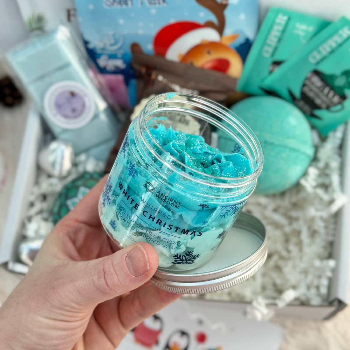 Frosted Blue | Christmas Hamper For Her
