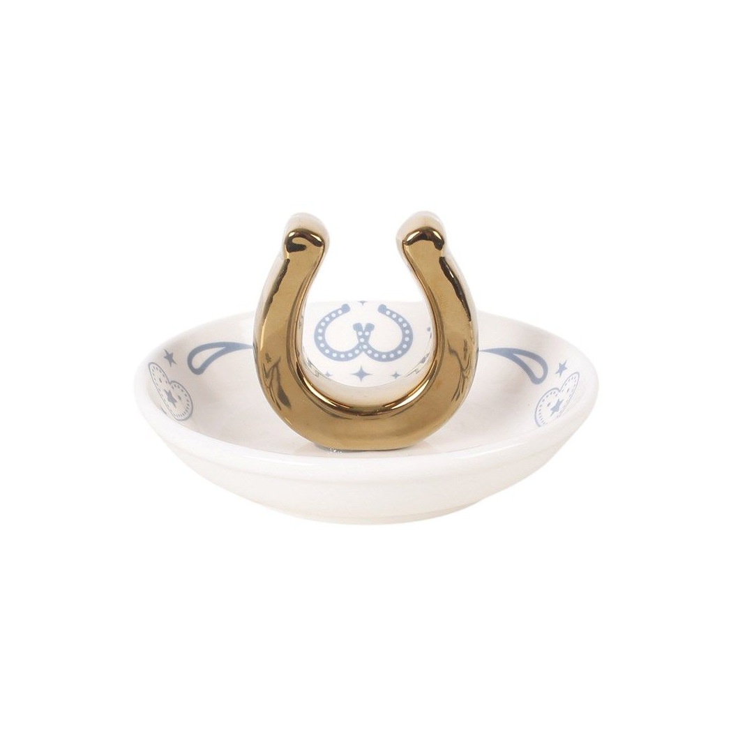 Lucky Horseshoe Trinket Dish