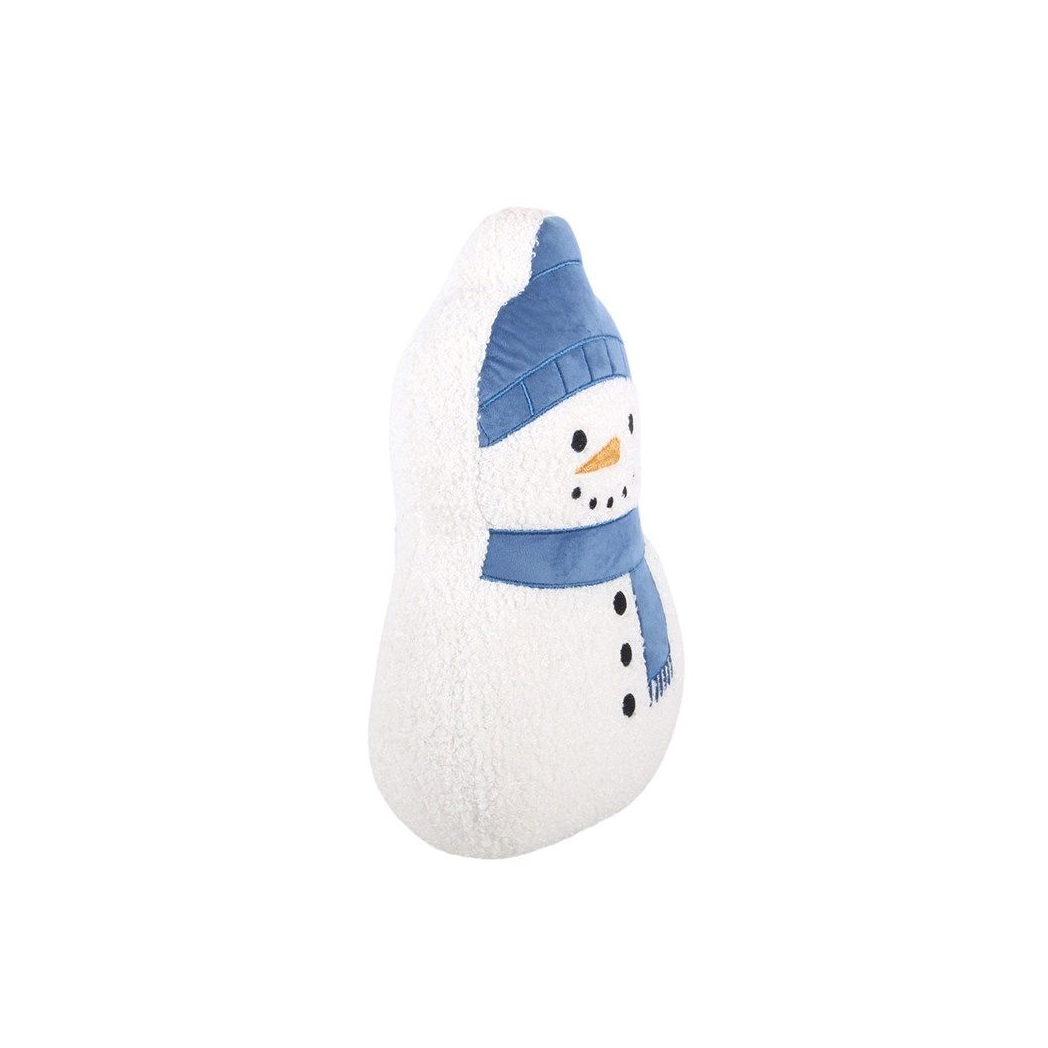 Snowman Shaped Boucle Cushion