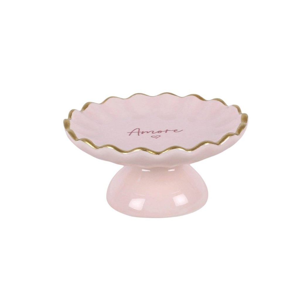 Amore Pedestal Trinket Dish
