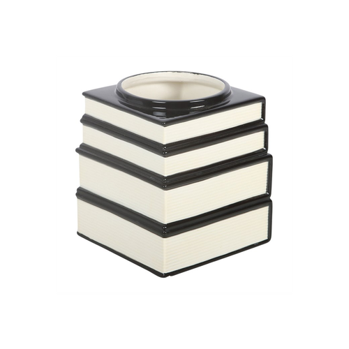 Black Cat Magic Book Vase