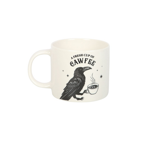 Fresh Cup of Cawfee Raven Mug