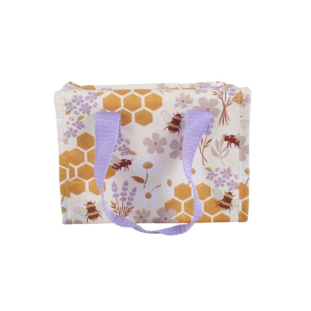 Honey Bee Print Lunch Bag