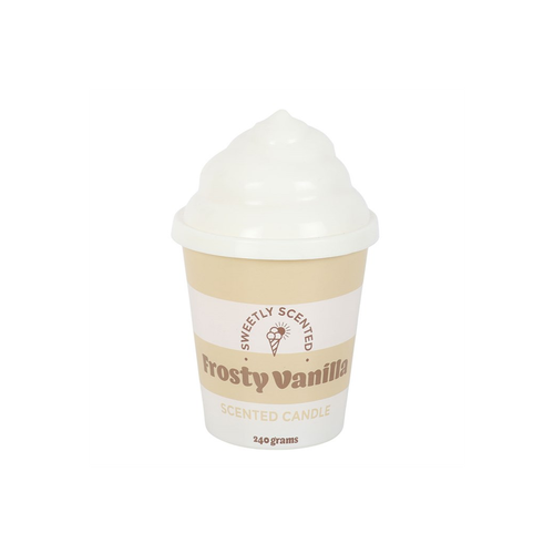 Frosty Vanilla Ice Cream Scented Candle