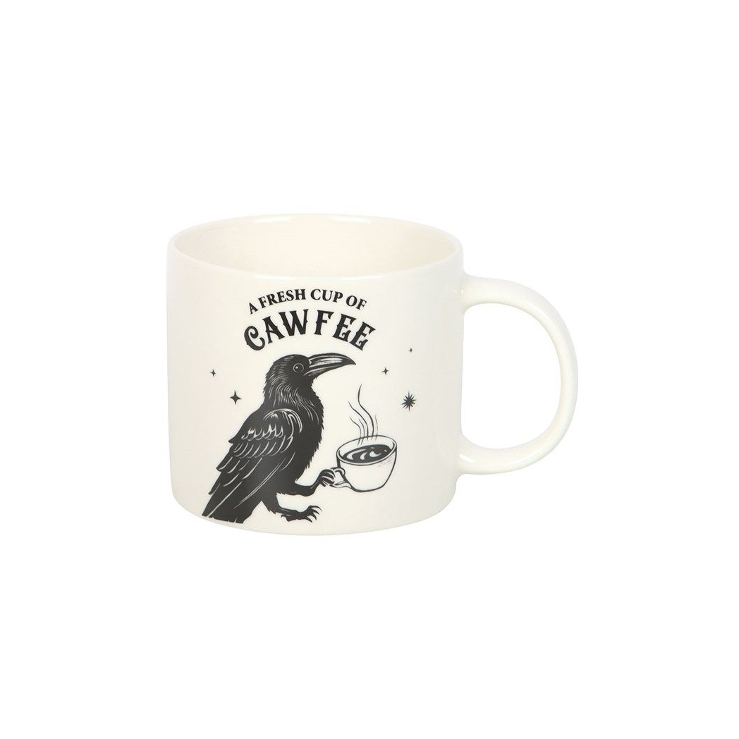 Fresh Cup of Cawfee Raven Mug
