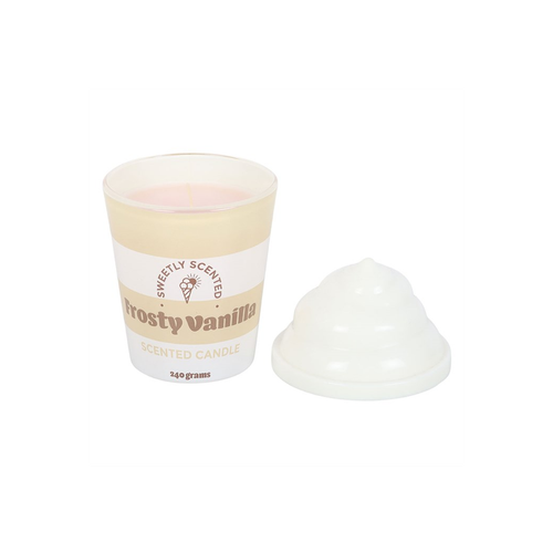 Frosty Vanilla Ice Cream Scented Candle