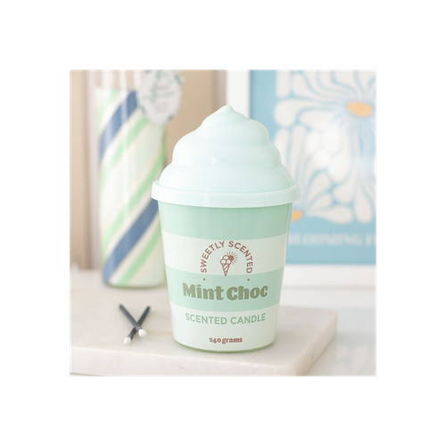Mint Choc Ice Cream Scented Candle