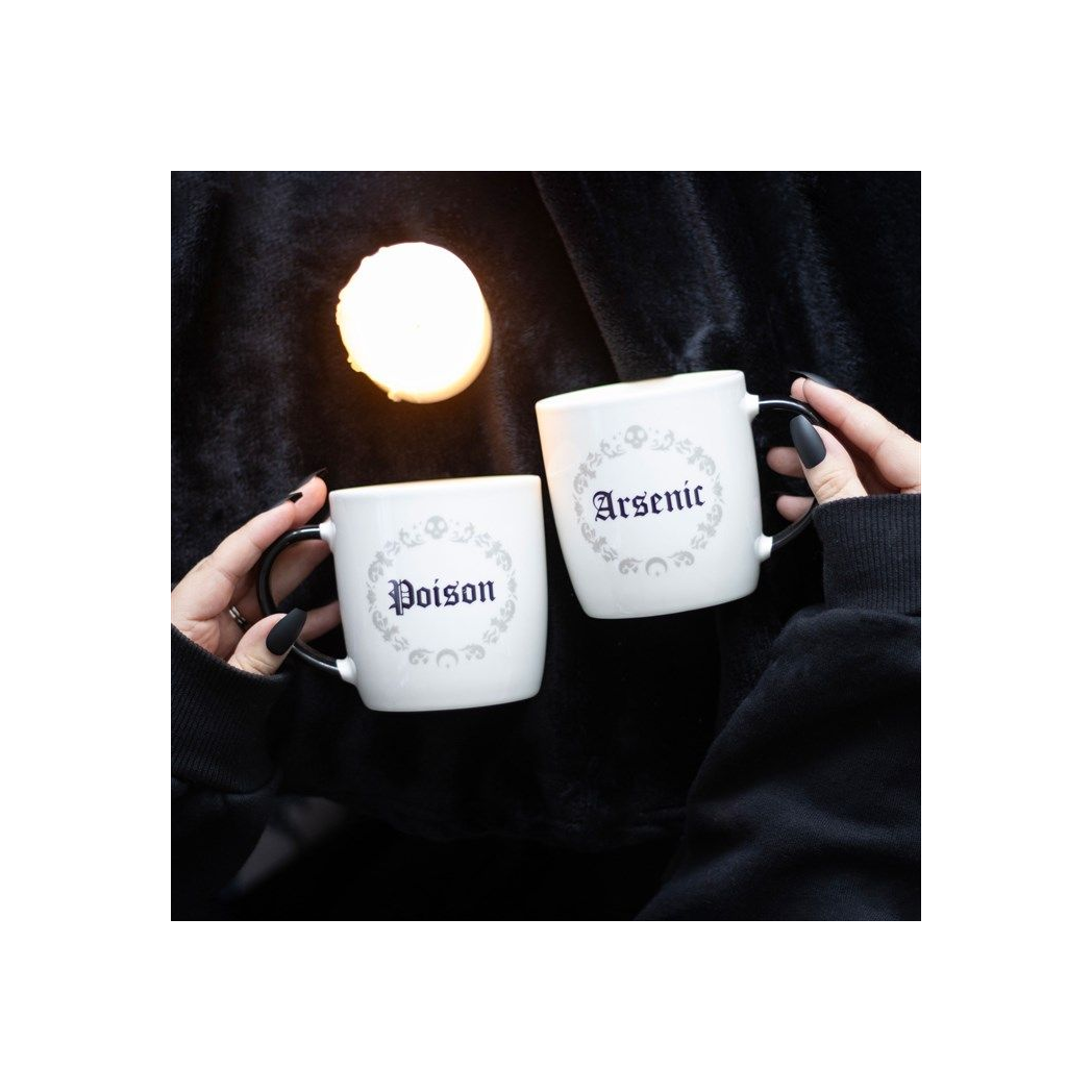 Poison and Arsenic Couples Mug Set