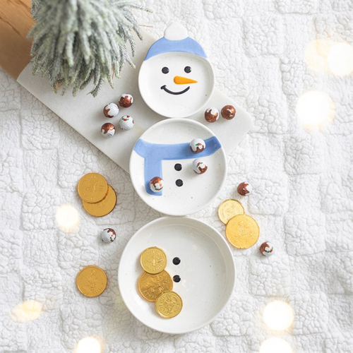 Set of 3 winter Snowmen Stacking Bowls