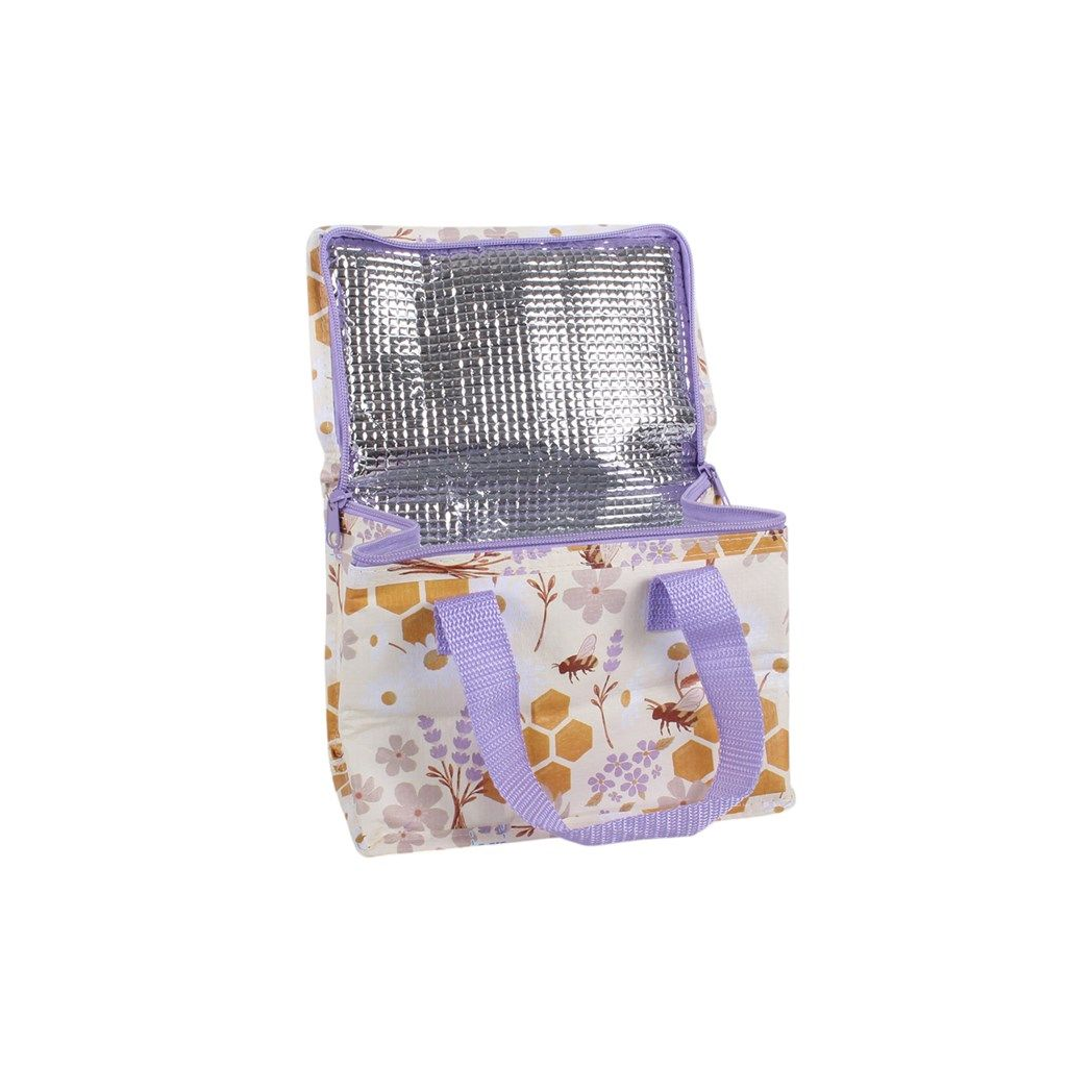 Honey Bee Print Lunch Bag
