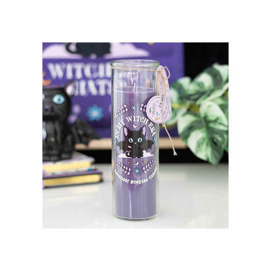 Whiskers and Wings Lavender Tube Candle
