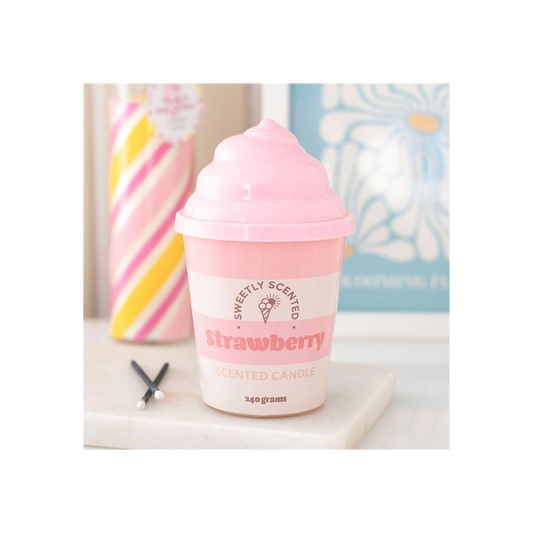 strawberry Ice Cream Scented Candle