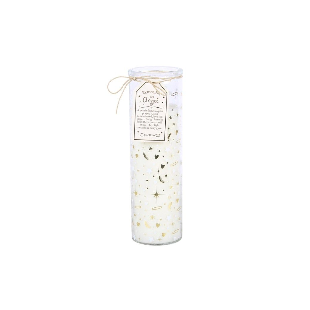 Remember an Angel Vanilla Tube Candle