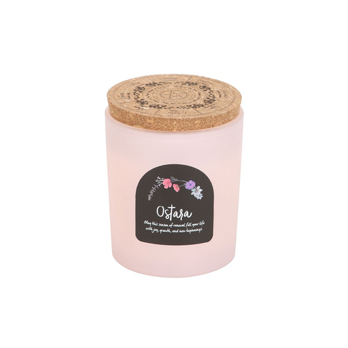 Ostara Fresh Linen Wheel of the Year Candle