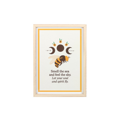 Bee Radiant Bee Framed Wall Art Print
