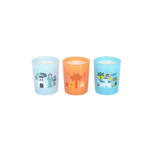 Scents of Europe Scented Candle Trio