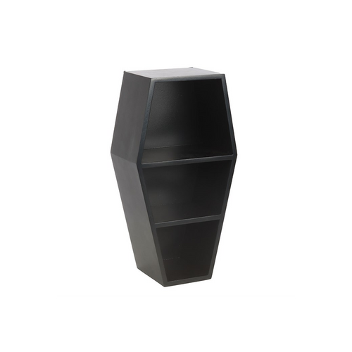 Small Black Coffin Shelf