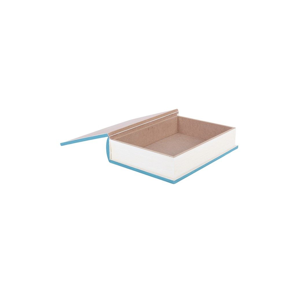 Blue Celestial Book Shaped Storage Box
