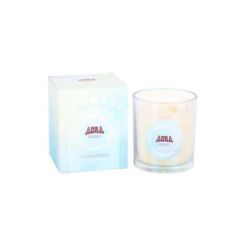 Aura Energy Ocean Breeze lridescent Candle