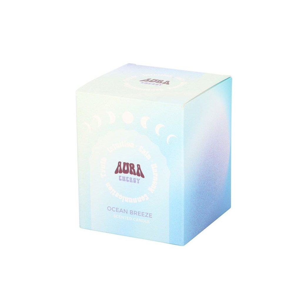 Aura Energy Ocean Breeze lridescent Candle