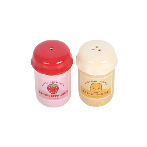 Peanut Butter and Jelly Jar salt and Pepper Shakers