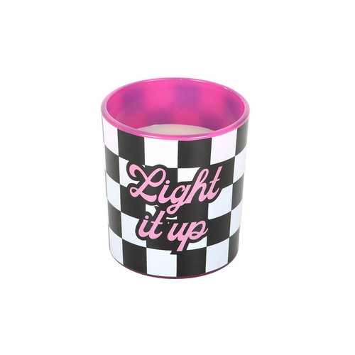 Light It Up strawberry Vanilla Candle