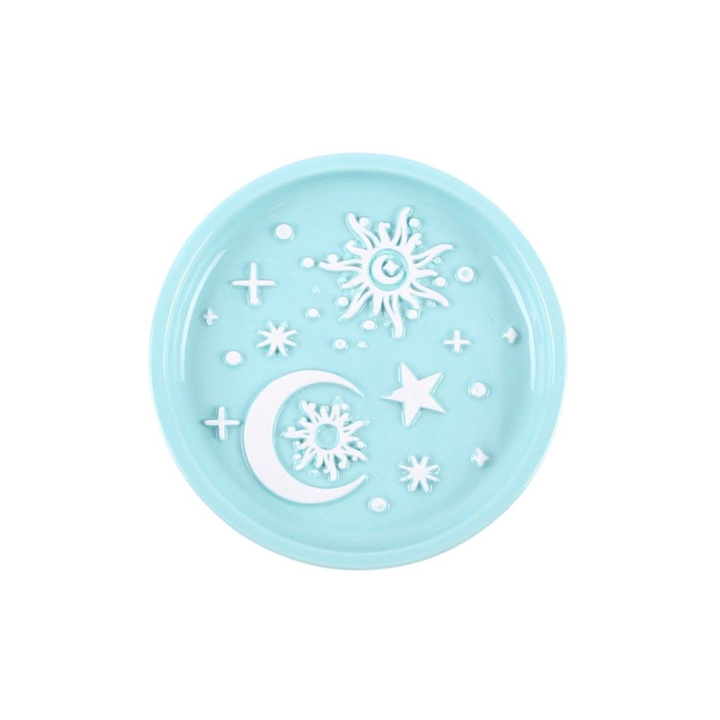 Blue Moon and Sun Trinket Dish