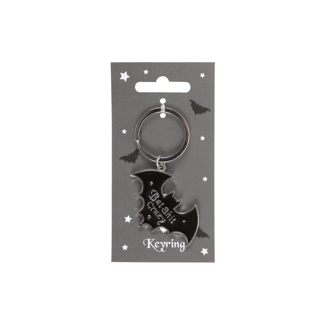 Bat shit Crazy Keyring
