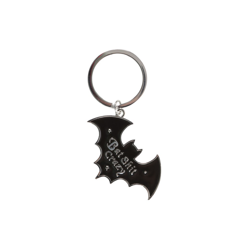 Bat shit Crazy Keyring