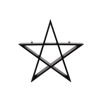 Pentagram Wall Shelf
