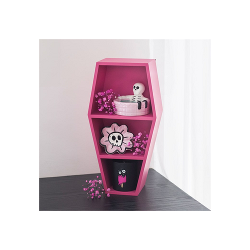 Small Hot Pink Coffin Shelf