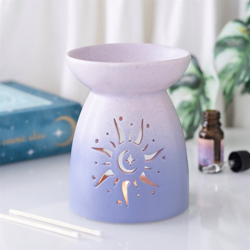 Purple Sun Cut Out 0il Burner