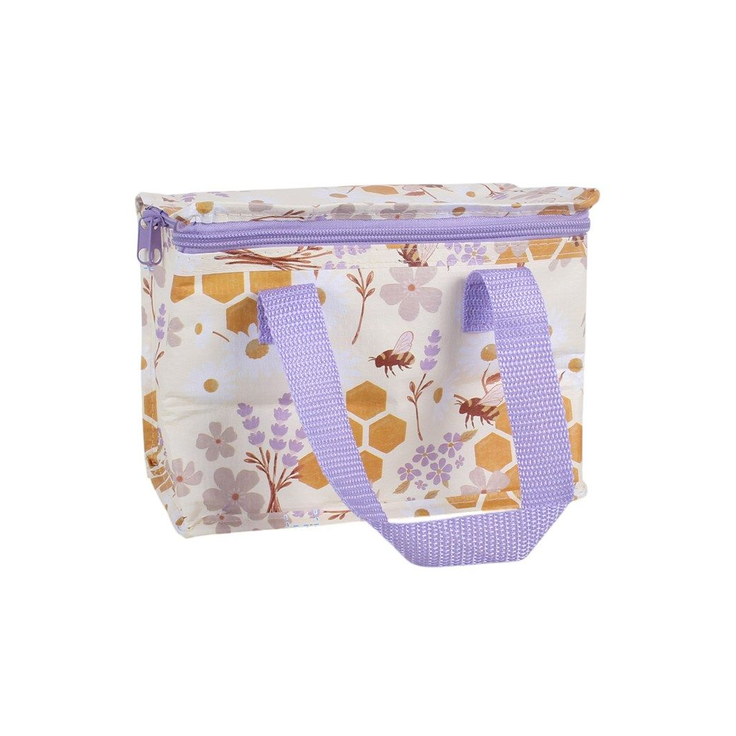 Honey Bee Print Lunch Bag