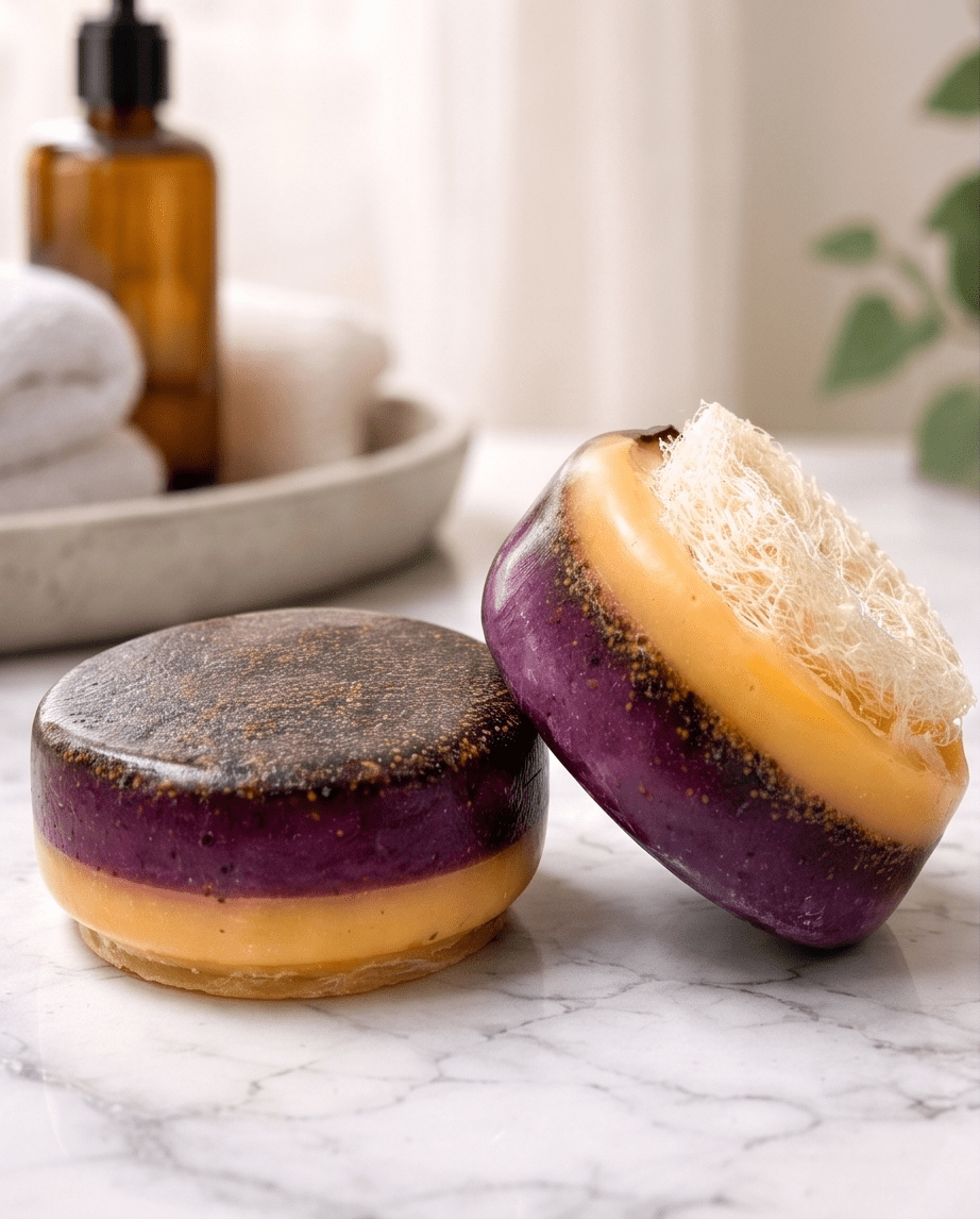 Scrub Me Tender - Strawberry Ice-cream exfoliating soap 🍓