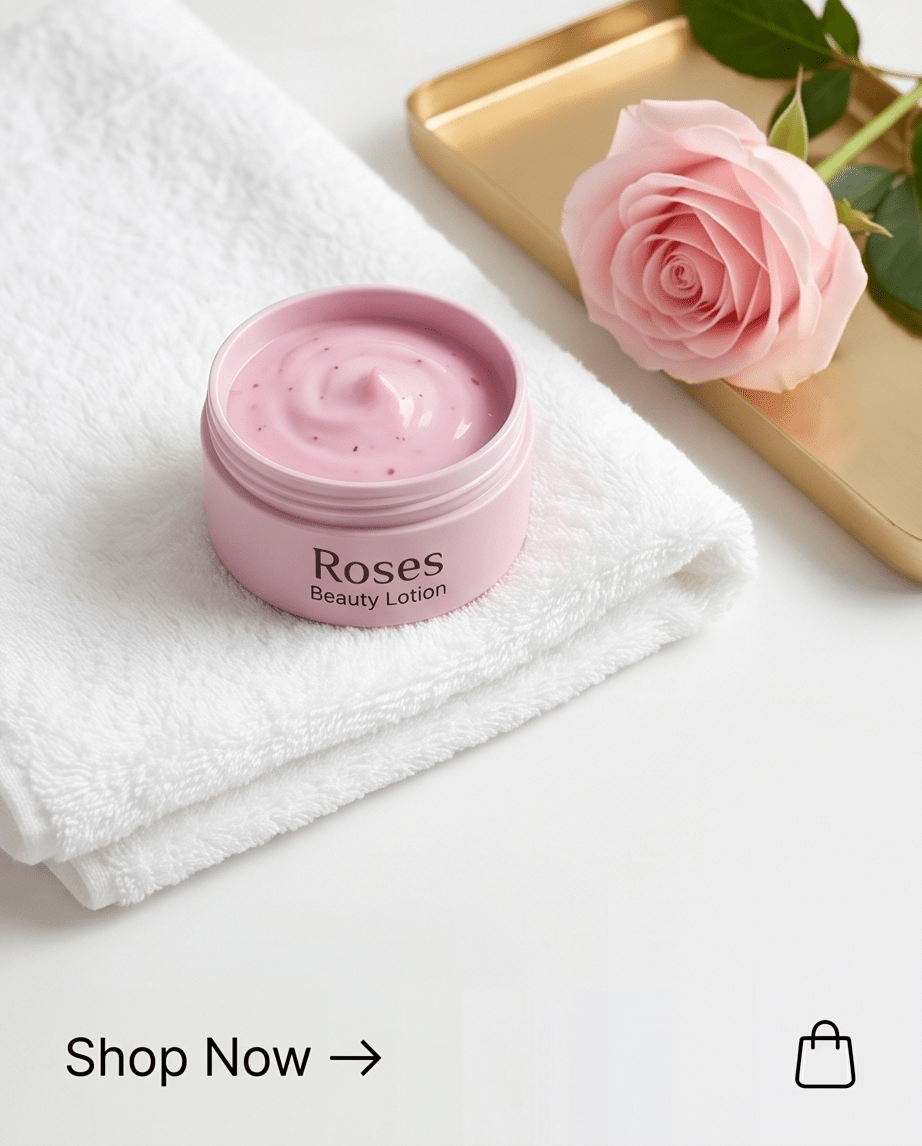 Roses Lotion - Moisturising Beauty Lotion