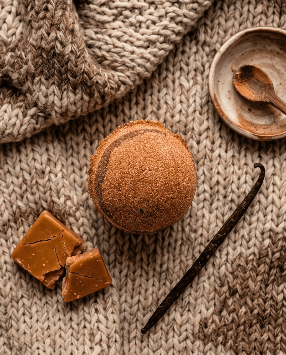 Fireside Toffee - Bath Bomb