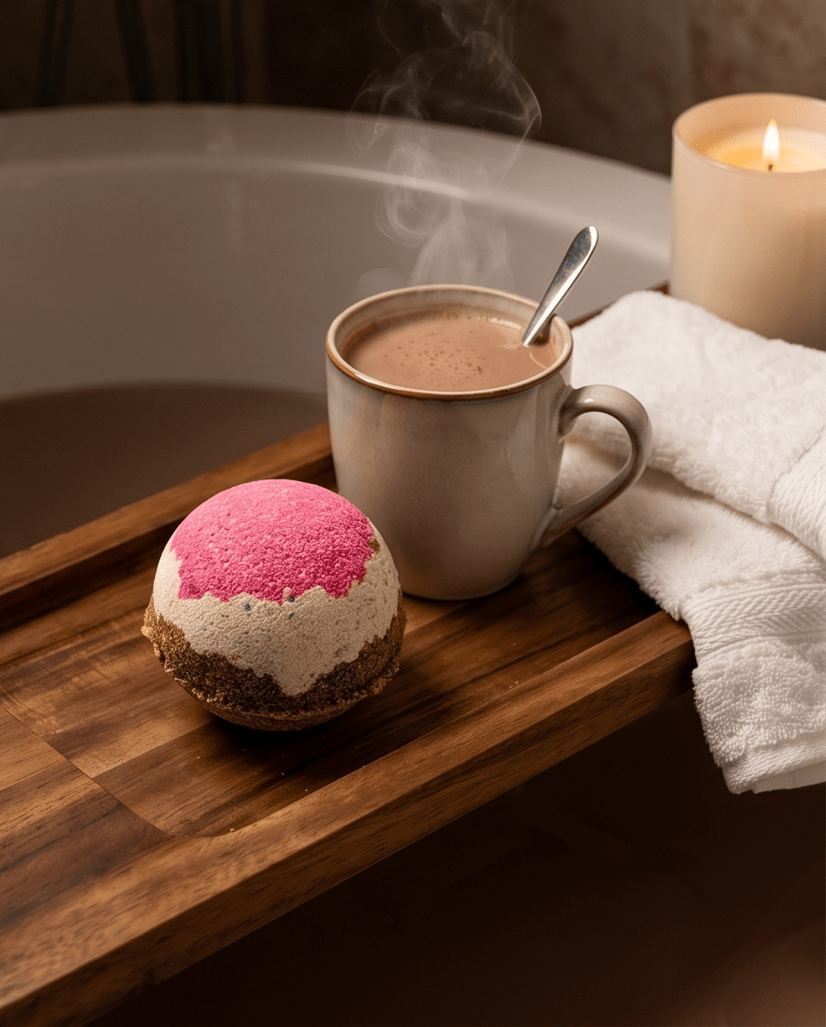 Hot Chocolate with the Works Bath Bomb