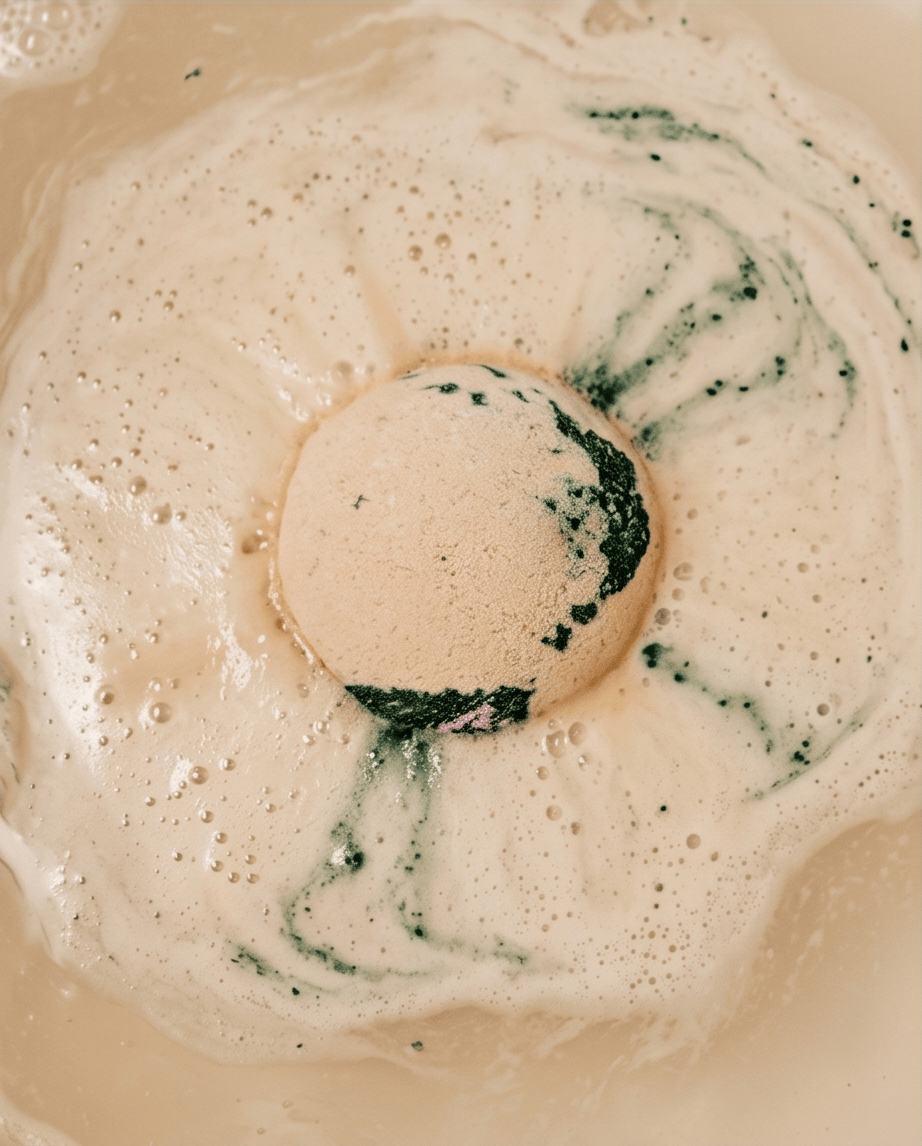 Spiked Vanilla Bath Bomb
