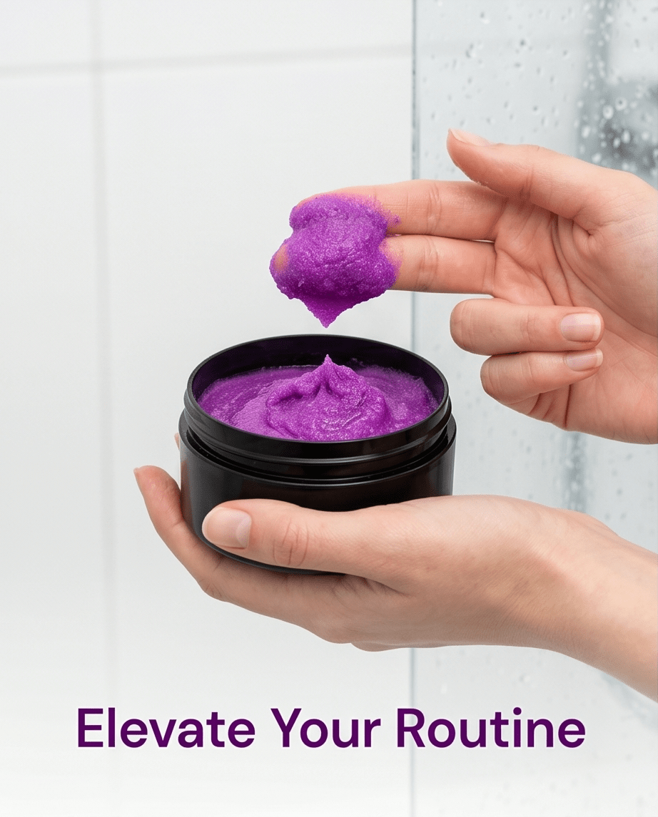 The Rough Rub Body Scrub - Nostalgic Dewberry