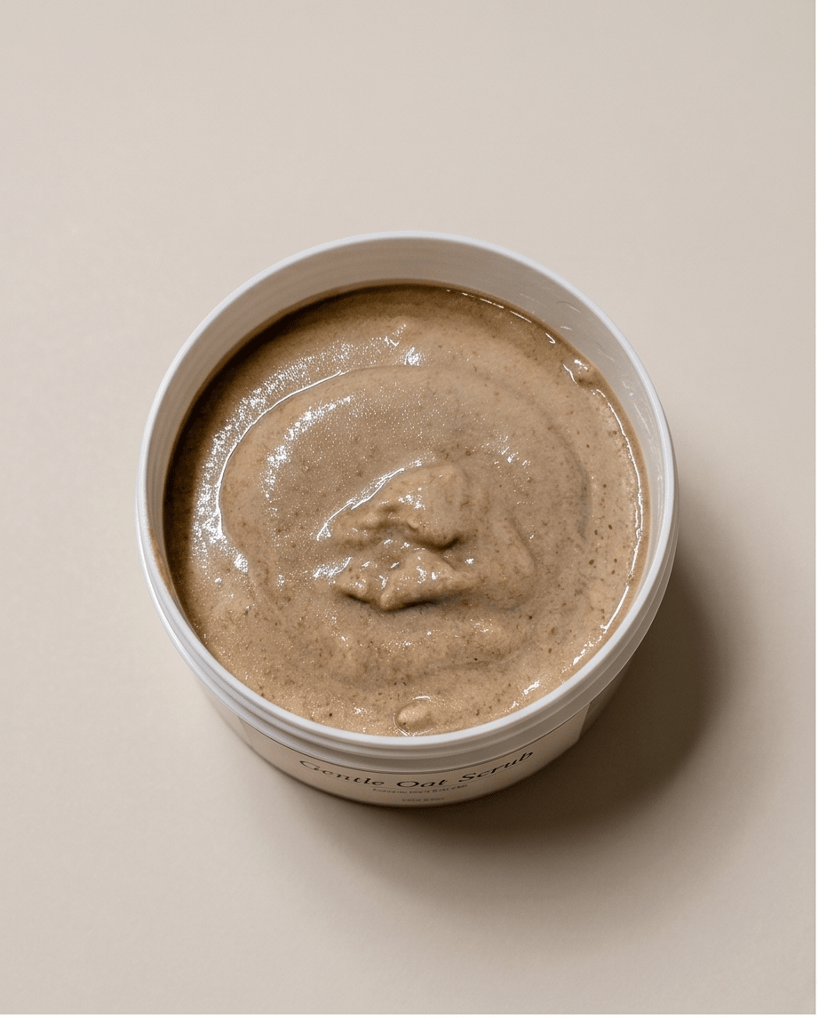 Coconut Cream Gentle Oat Face Scrub