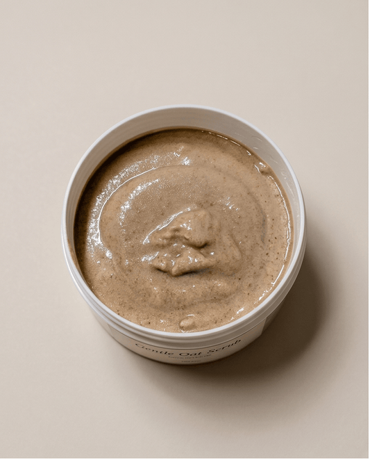 Coconut Cream Gentle Oat Face Scrub