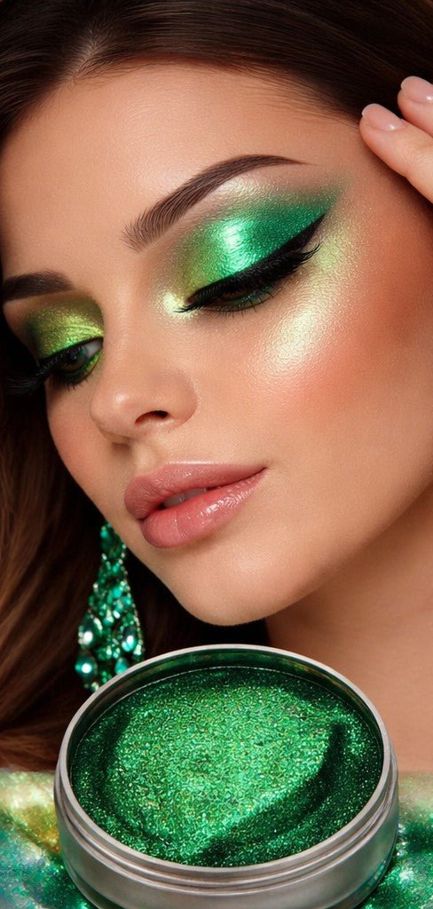 Green Mermaid Siren Shadow