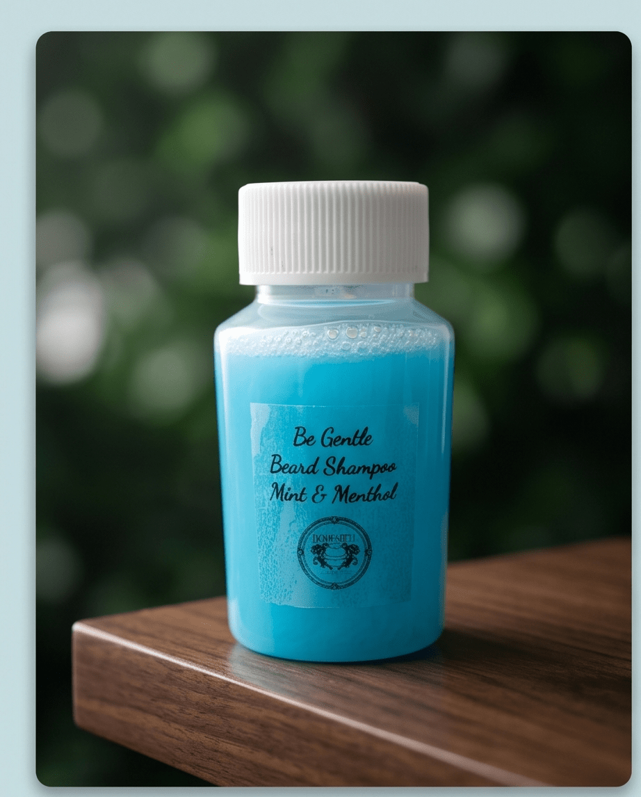 Be Gentle, Beard Shampoo - Mint & Menthol