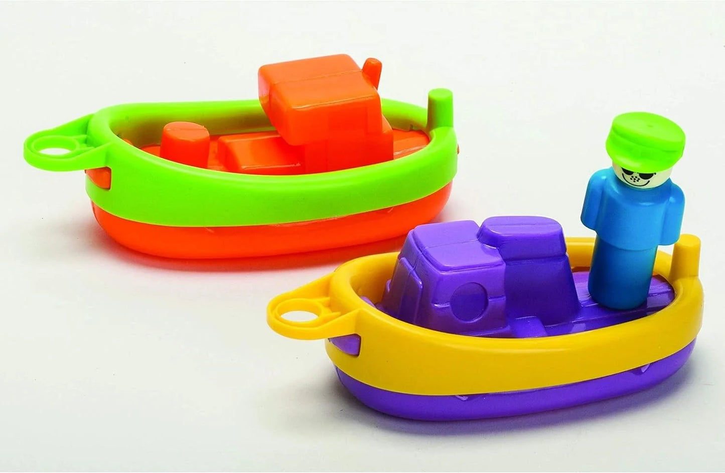 Bathtime Play Set – Nesting Cups, Boats, Sailors & Fish Bath Toy Set