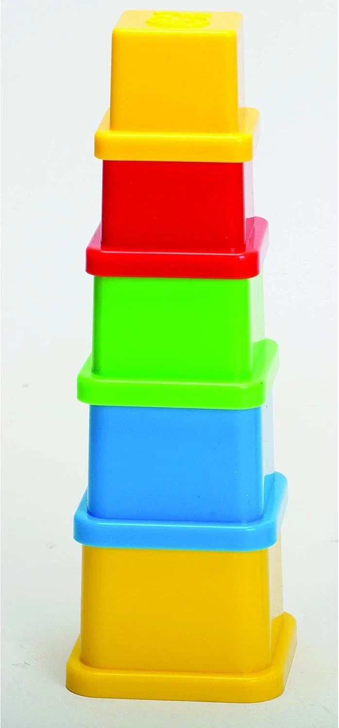 Bathtime Play Set – Nesting Cups, Boats, Sailors & Fish Bath Toy Set